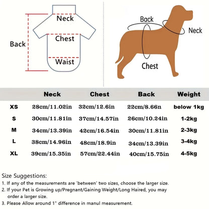 Dog clothes Spring Summer Plaid Shirt for Dogs And Cats Fashionable Cute Pet Clothing Suitable for Small to Medium Dogs